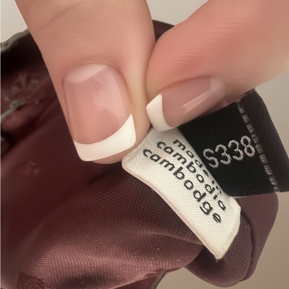 Kate Spade Maroon Pebbled leather Shoulder Bag - Picture 8 of 10